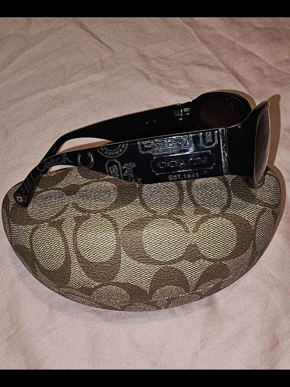Coach chic oversized